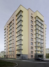 Residential building, Novokuznetsk